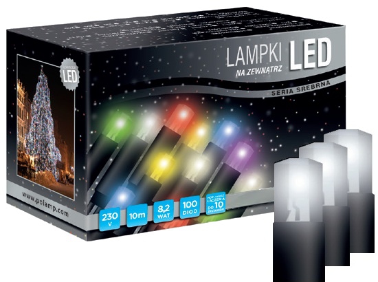 LED osvětlení univerzální - klasická, st. bílá, 10 m