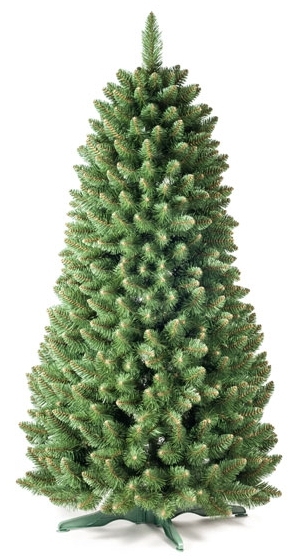 Umělý vánoční stromek - Borovice natural úzká 180 cm