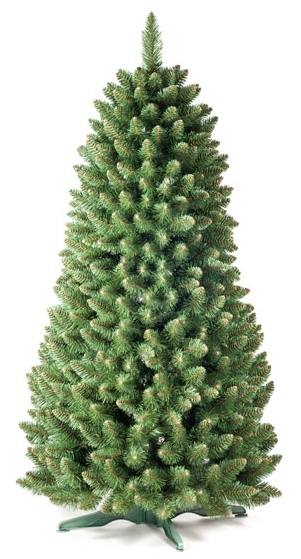 Umělý vánoční stromek - Borovice natural úzká 180 cm