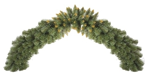 Vánoční dekorace - girlanda zlatá 150 cm