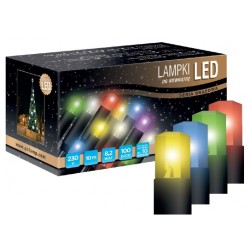LED osvětlení vnitřní - klasická, multicolor, 10 m