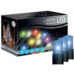 LED osvětlení univerzální - klasická, modrá, 10 m