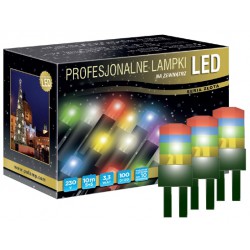 LED osvětlení venkovní - klasická, RGB, 10 m