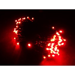LED osvětlení univerzální - klasická, červená 10 m, programátor