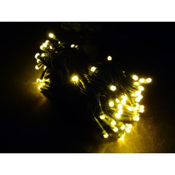 LED osvětlení univerzální - klasická, žlutá, 10 m, programátor