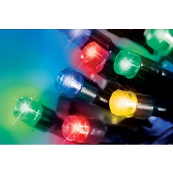LED osvětlení univerzální - klasická, multicolor 15 m, časovač, programátor