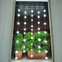 LED osvětlení univerzální - světelný LED závěs