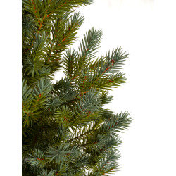 Umělý vánoční stromek - Smrk Stříbrný 220 cm PE