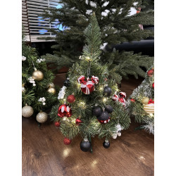 Umělý vánoční stromeček - Jedle zelená 45 cm