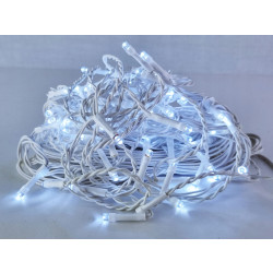 LED světelný řetěz krápníky s FLASH - studená bílá, 3,5 m x 0,7 m