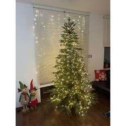 3D smrk Norský Nolshops s LED řetězem