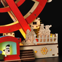 Solight LED vánoční kolotoč otáčející se