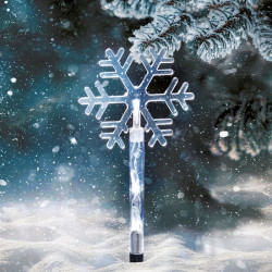 Solight LED zahradní osvětlení sněhové vločky 5ks