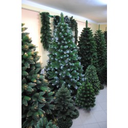 Umělý vánoční stromek - Borovice stříbrná 300 cm