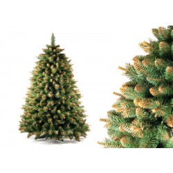Umělý vánoční stromek - Borovice zlatá 120 cm